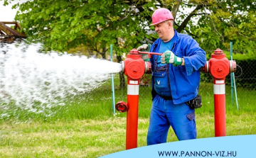 Megkezdte a Pannon-Víz a tűzcsapok ellenőrzését és karbantartását