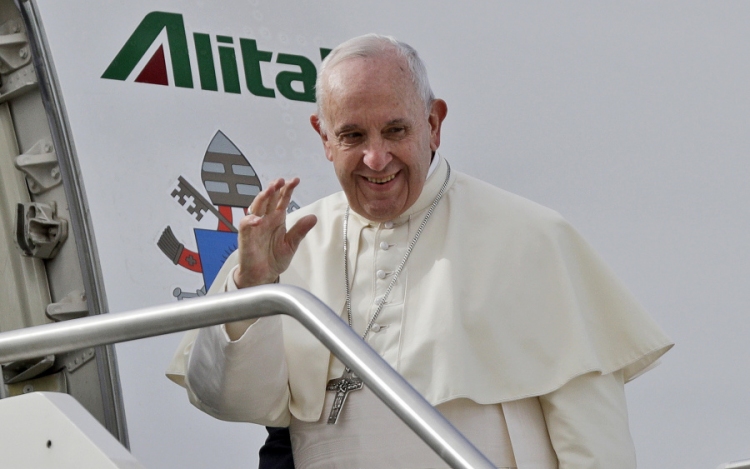 A közel-keleti keresztények sorsáról tárgyalt Ferenc pápa az iraki elnökkel