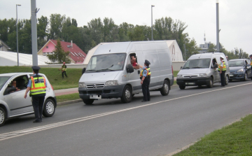 Rendőrségi akció az ittas vezetők kiszűrésére