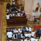Iskolai évnyitó szentmise (Veni Sancte) a szanyi római katolikus templomban