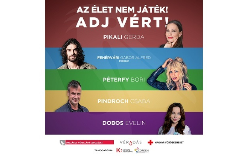 Az élet nem játék! Adj vért!
